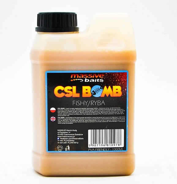 Massive Baits CSL Boomb - Fishyopakowanie 1000 ml - MPN: CSL002 - EAN: 5907196810978