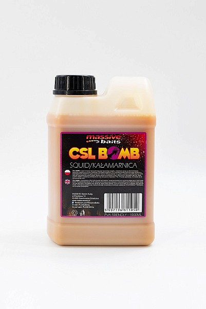 Massive Baits CSL Boomb - Squidconfezione 1000 ml - MPN: CSL010 - EAN: 5907196811050