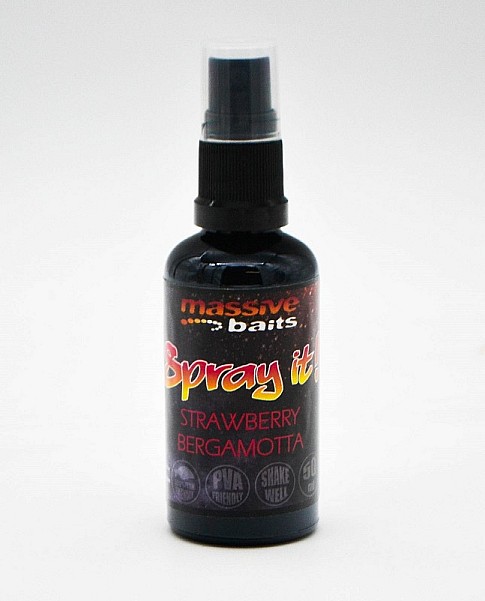 Massive Baits SprayIT - Strawberry Bergamottaopakowanie 50ml - MPN: SIT005 - EAN: 5907196811289