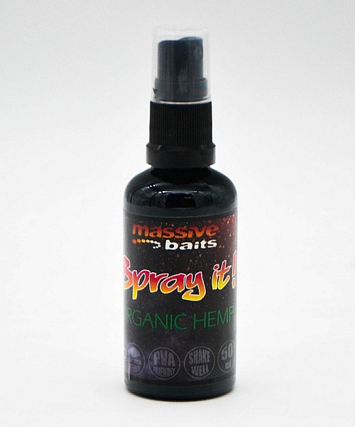 Massive Baits Spray IT - Organic Hemppackaging 50ml - MPN: SIT004 - EAN: 5907196811296