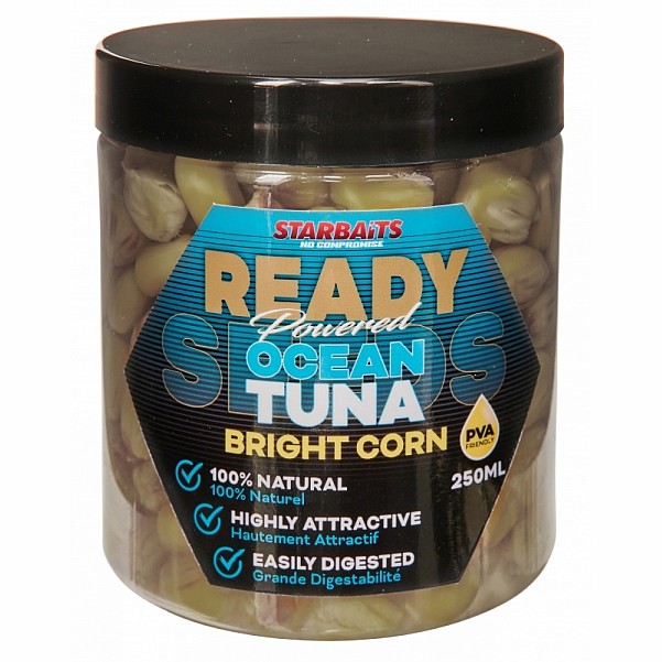 Starbaits Ready Bright Corn - Ocean Tuna - SHORT EXPIRY DATEpackaging 250ml - EAN: 200000095109