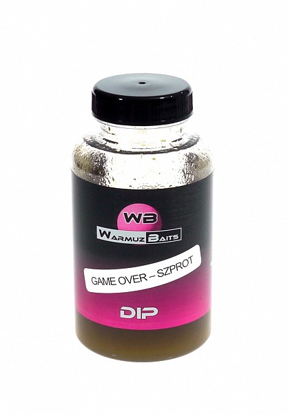 WarmuzBaits Dip Game Over  - Szprot - RÖVID LEJÁRATI IDŐcsomagolás 150ml - EAN: 200000095352