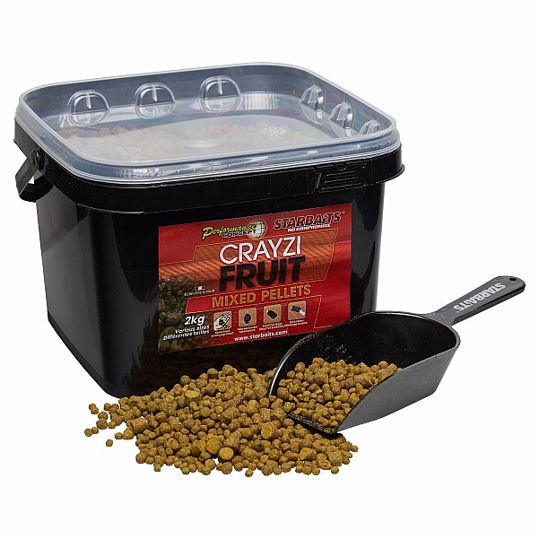 Starbaits PC Mixed Pellets - Crayzi Fruitcapacity 2 kg - MPN: 49101 - EAN: 3297830491017