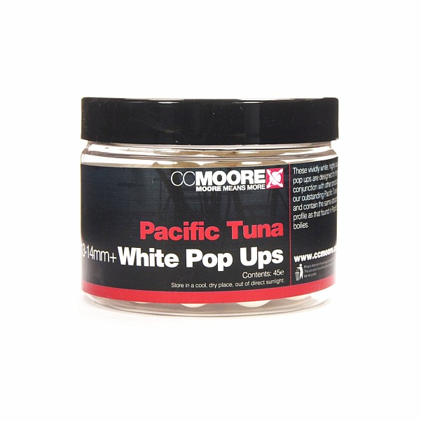 CcMoore White Pop-Ups - Pacific Tuna  - КОРОТКИЙ ТЕРМІН ПРИДАТНОСТІрозмір 13/14 мм - EAN: 200000095680