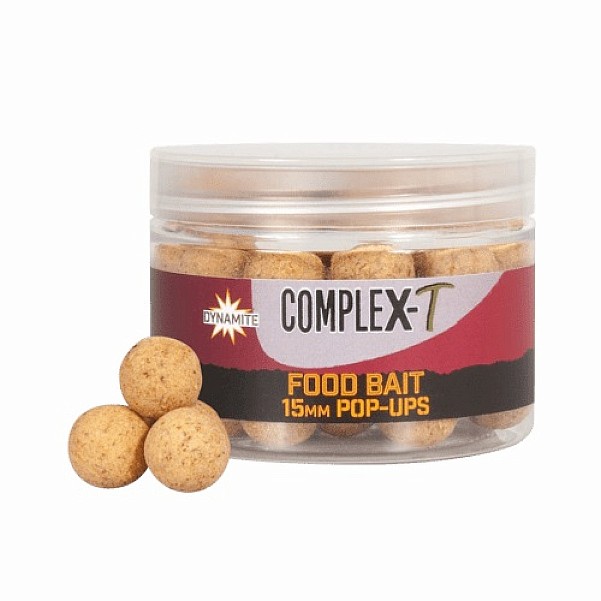 DynamiteBaits Foodbait Pop-Ups 15mm - Complex-T dydis 15 mm - MPN: DY1957 - EAN: 5031745230426