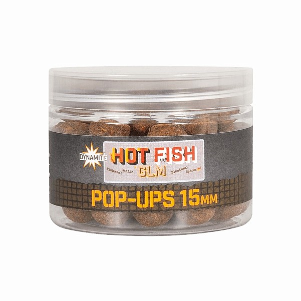 DynamiteBaits Foodbait Pop-Ups 15mm - Hot Fish & GLMrozmiar 15 mm - MPN: DY1953 - EAN: 5031745230341