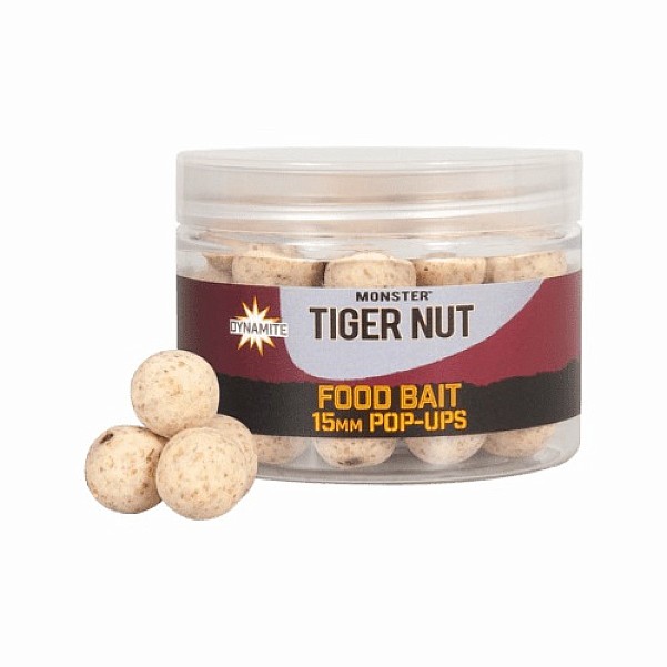 DynamiteBaits Foodbait Pop Ups 15mm - Monster Tigernut dydis 15 mm - MPN: DY1960 - EAN: 5031745230488