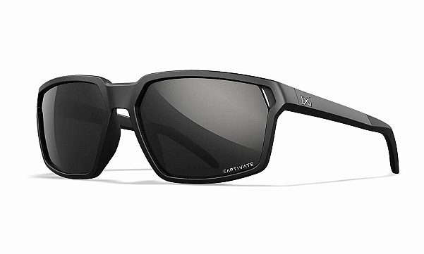 WileyX SIERRA CAPTIVATE Polarized Black Mirror Frame Matte Black - MPN: AC6SRA05