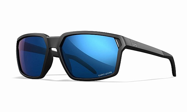 WileyX SIERRA Captivate Polarized Blue Mirror Grey Frame Matte Black - MPN: AC6SRA09