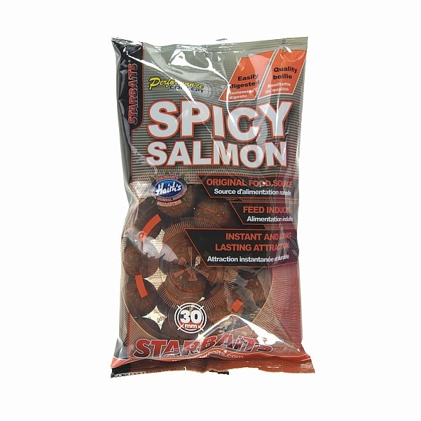 NEW Starbaits Performance Boilies - Spicy Salmonrozmiar 30mm /0,8kg - MPN: 49141 - EAN: 3297830491413