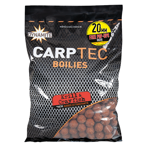 DynamiteBaits Carp Tec Boilies - Krill & Crayfishrozmiar 20mm / 1.8kg - MPN: DY1773 - EAN: 5031745227266