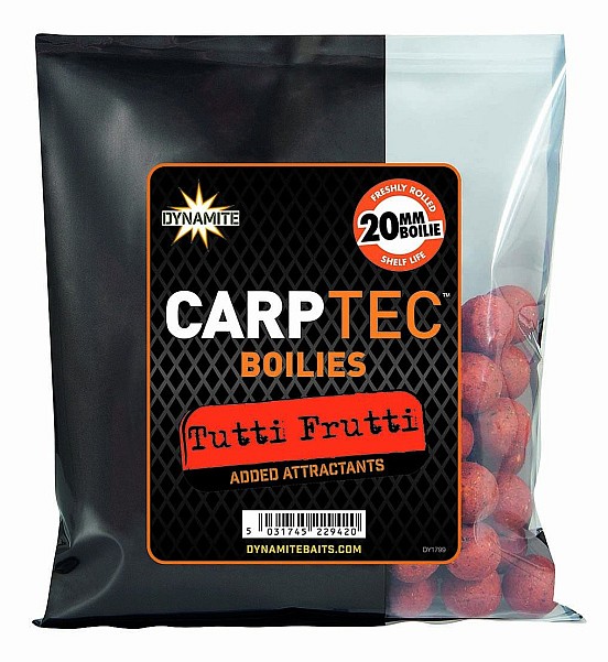 DynamiteBaits Carp Tec Boilies - Tutti Frutti 20mm / 300g - MPN: DY1799 - EAN: 5031745229420