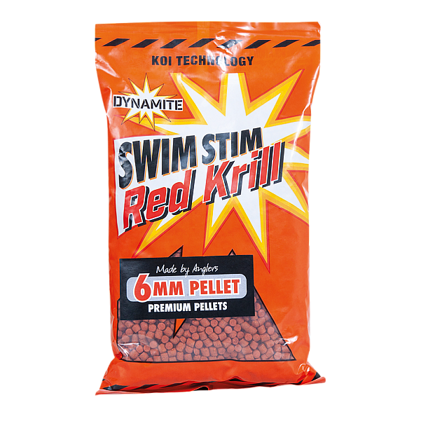 Dynamite Baits Swim Stim Pellet - Red Krillsize 6 mm - MPN: DY215 - EAN: 5031745207565