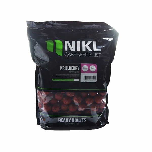 Karel Nikl Ready Boilies - KrillBerrysize 18 mm / 3 kg - MPN: 2099340 - EAN: 8592400999340