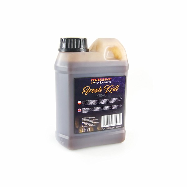 Massive Baits Liquid - Fresh Krill EkstraktVerpackung 1000 ml - MPN: LQ002 - EAN: 5901912666962