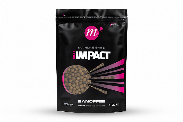 Mainline High Impact Boilies - Banoffeetamaño 10 mm - 1 kg - MPN: M23134