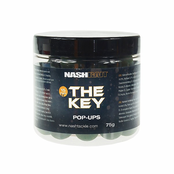 Nash The Key Pop-uprozmiar 15 mm / 75g - MPN: B2106 - EAN: 5055108821069