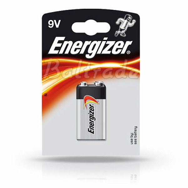 Energizer - Bateria 9V - MPN: 9V-9B-6LR61 - EAN: 7638900297409