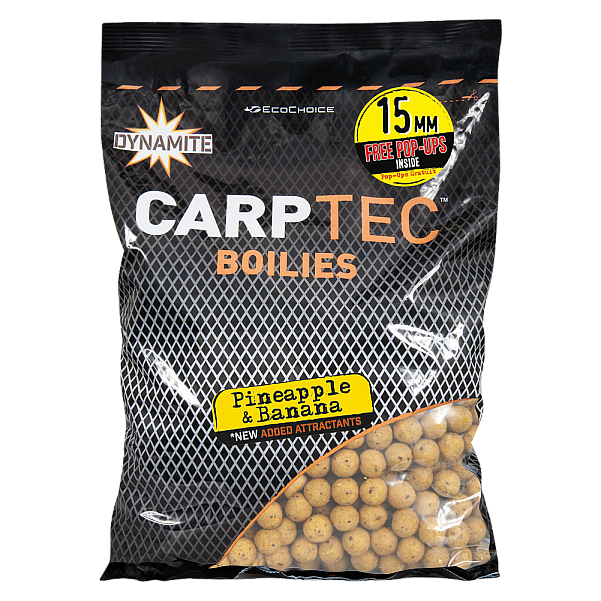 DynamiteBaits Carp Tec Boilies - Pineapple & Bananasize 15mm / 1.8kg - MPN: DY1774 - EAN: 5031745227280