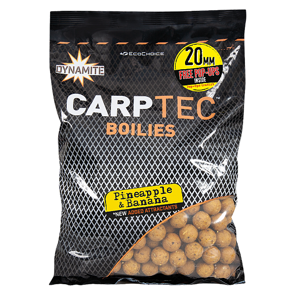 DynamiteBaits Carp Tec Boilies - Pineapple & Bananasize 20mm / 1.8kg - MPN: DY1775 - EAN: 5031745227303