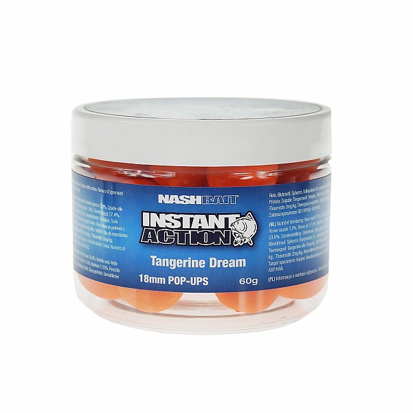 Nash Instant Action Tangerine Dream Pop Upsrozmiar 18 mm / 60g - MPN: B3364 - EAN: 5055108833642