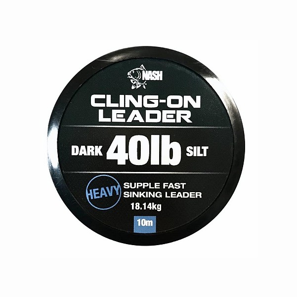 Nash Cling-On Leaderkolor Silt - czarny 40lb - MPN: T8460 - EAN: 5055108984603