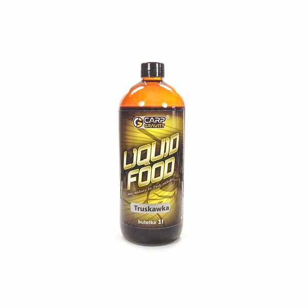 Carp Gravity Liquid Food - Truskawkaopakowanie 1 litr - MPN: LIF003 - EAN: 200000050443