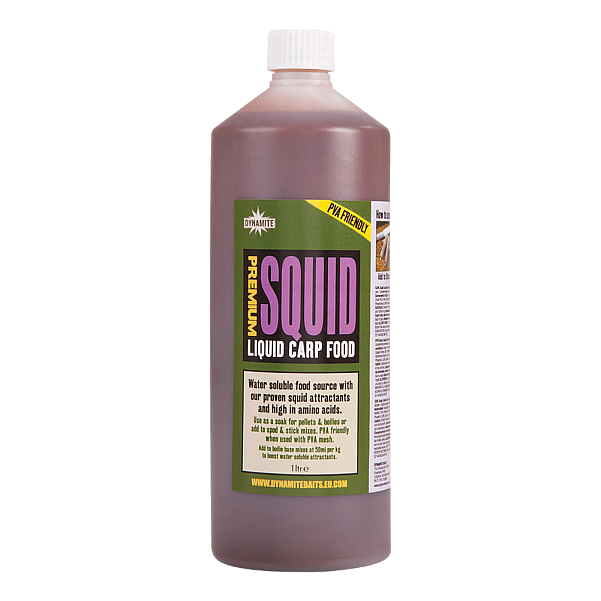 Dynamite Baits Squid Liquid Carp Foodopakowanie 1 litr - MPN: DY338 - EAN: 5031745210756