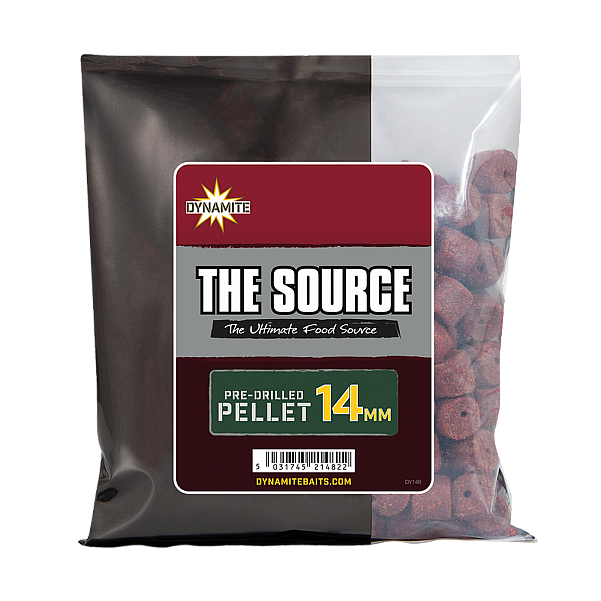 Dynamite Baits Pellet - The Sourcetamaño 14 mm / 350g - MPN: DY148 - EAN: 5031745214822