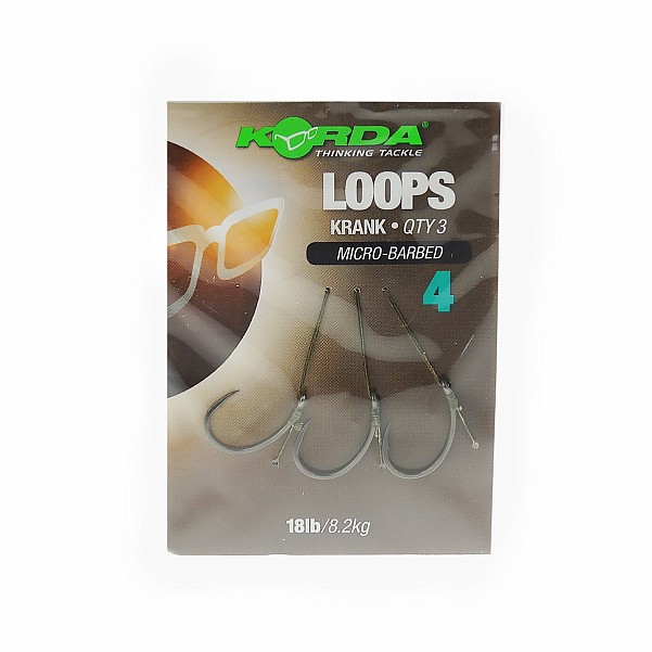 Korda Loop Rigs Krank Rigméret 4 - MPN: KCR114 - EAN: 5060461127963