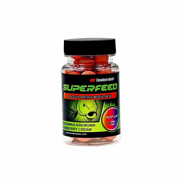 TandemBaits SuperFeed Fluo Truskawka Kremowa taille 12 mm / 35 g - MPN: 24651 - EAN: 5907666668269