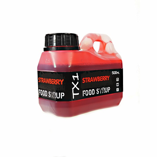 Shimano Tribal TX1 Food Syrup - Strawberry emballage 500 ml - MPN: TX1SBLA500 - EAN: 8717009845595