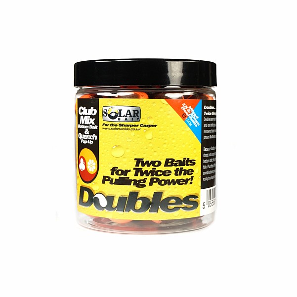 NEW Solar Club Mix & Quench Double Wafter Hookbaits rozmiar 16/20mm - MPN: WDCQ - EAN: 5055681512699