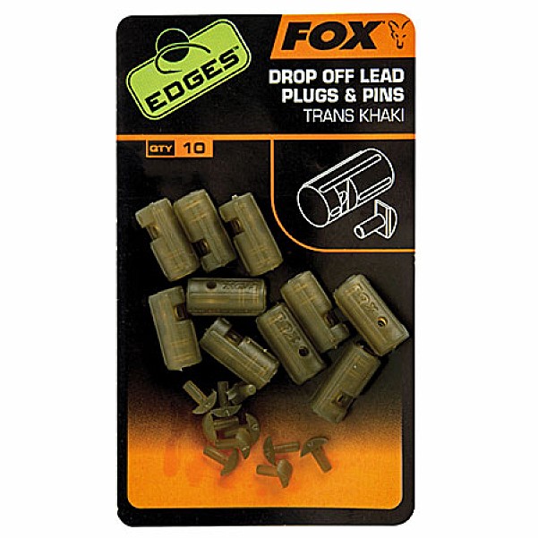 Fox Edges Drop Off Lead Plugs & Pins - MPN: CAC635 - EAN: 5055350263075