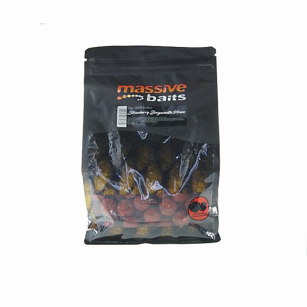 MassiveBaits Special Boilies - Strawberry Bergamotta opakowanie 24mm / 1 kg - MPN: TS005 - EAN: 5901912660380