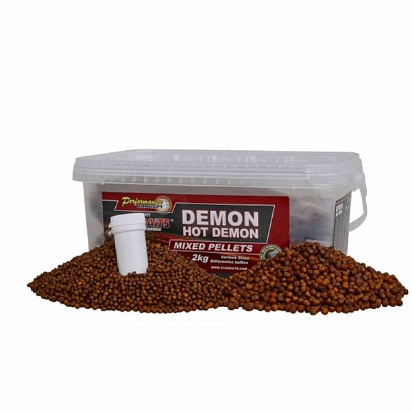 Starbaits Hot Demon Mix Pelletsemballage 2kg - MPN: 9180 - EAN: 3297830091804