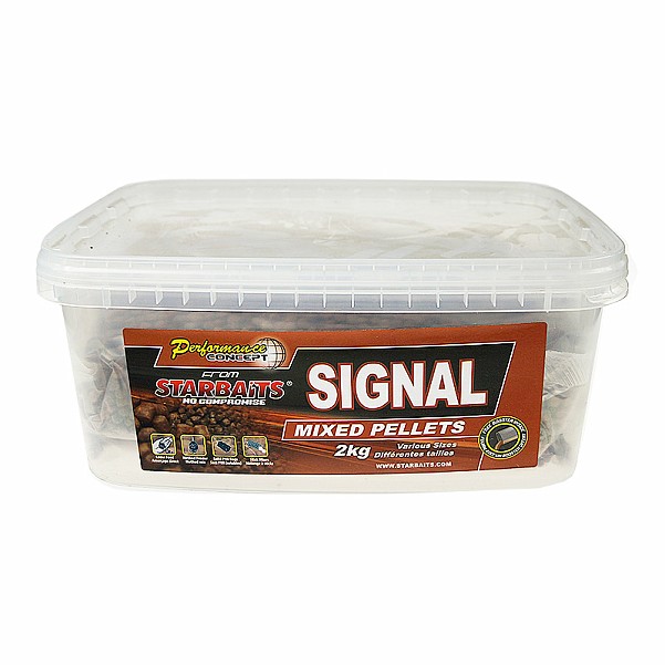 Starbaits Signal Mix Pelletsobal 2kg - MPN: 9102 - EAN: 3297830091026