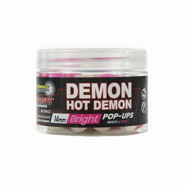 NEW Starbaits Performance FLUO Pop-Ups - Hot Demonmisurare 14 mm/50g - MPN: 82097 - EAN: 3297830820978