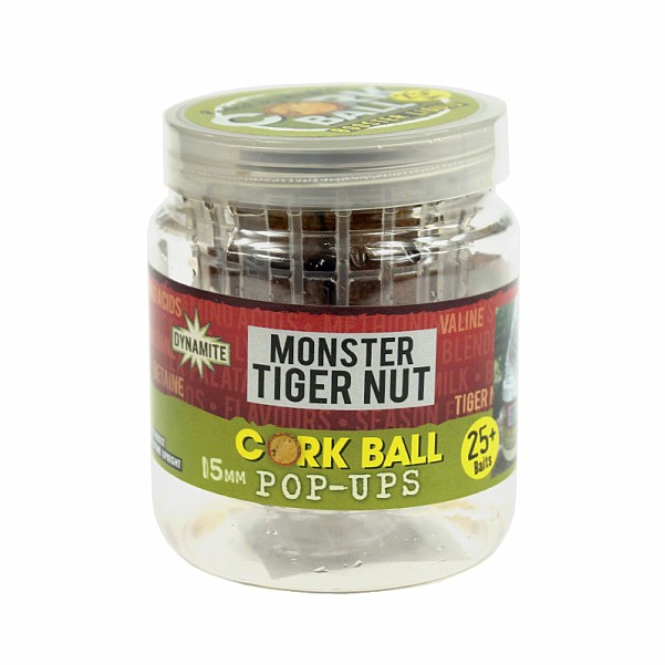 DynamiteBaits Foodbait Corkball Pop-Ups Monster Tiger Nut - MPN: DY934 - EAN: 5031745214907