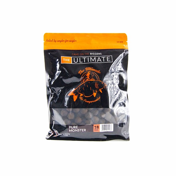 UltimateProducts Top Range Boilies - Pure Monsterméret 18 mm / 1 kg - EAN: 5903855432468