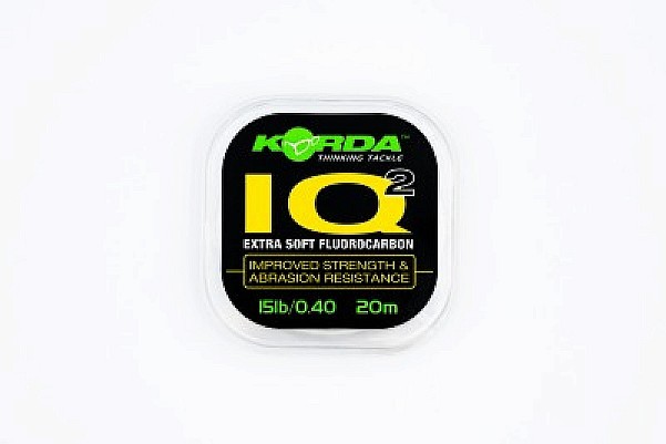 Korda IQ2 Extra Soft Fluorocarbonmodel 20 lb - MPN: KIQS20 - EAN: 5060062111316