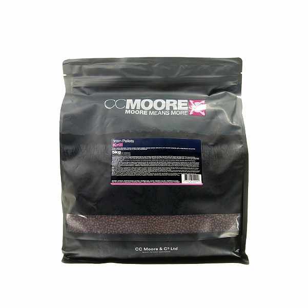 CcMoore Pellets - Krillpackaging 3mm / 5kg - MPN: 90756 - EAN: 634158550249