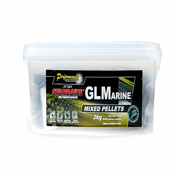 Starbaits GLMarine Mix Pelletsopakowanie 2kg - MPN: 29553 - EAN: 3297830295530