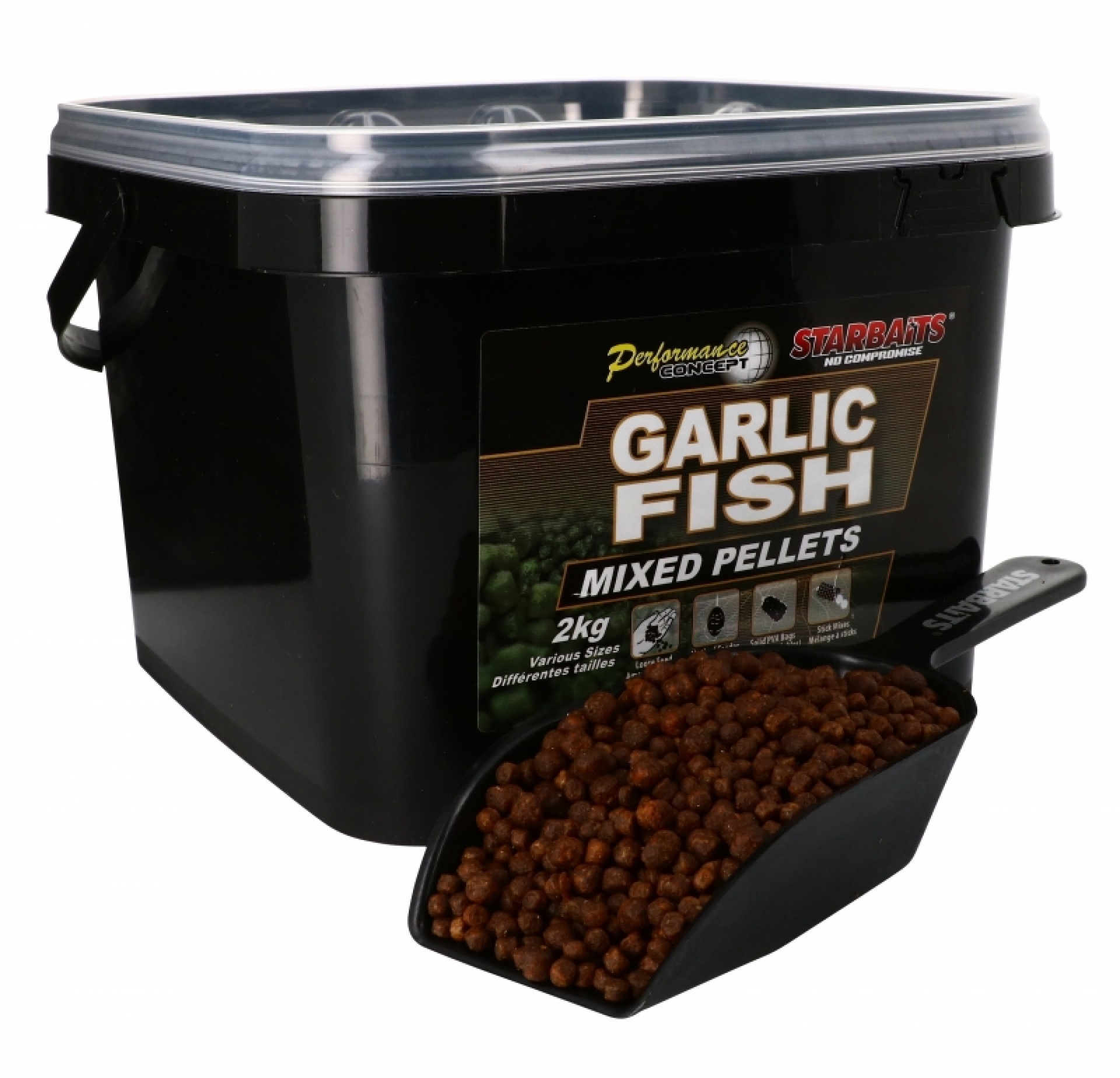 Starbaits Performance Pellets  - Garlic Fish 