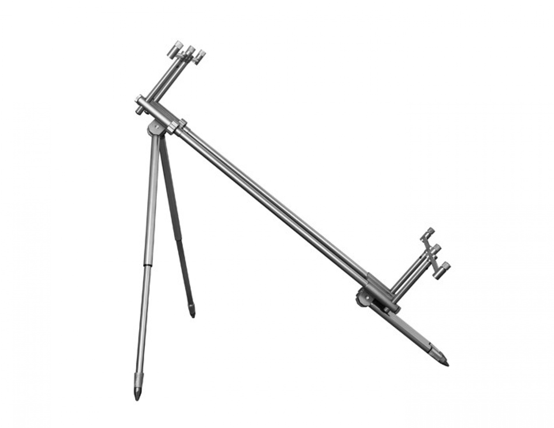 Delphin RPX4 Silver Rod Pod