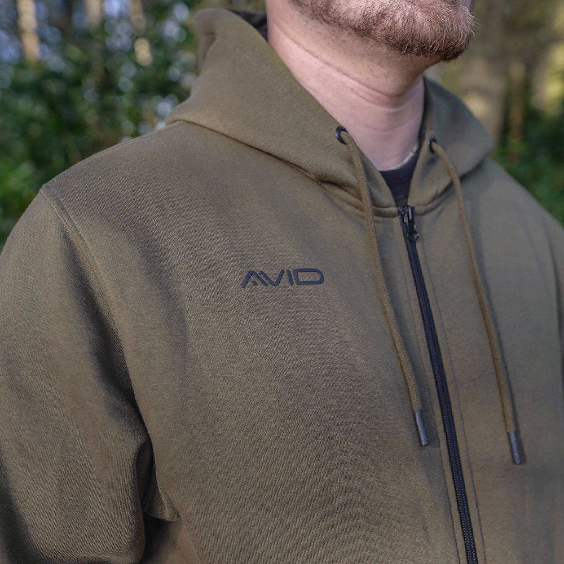 Avid Carp Distortion Zip Hoodie 