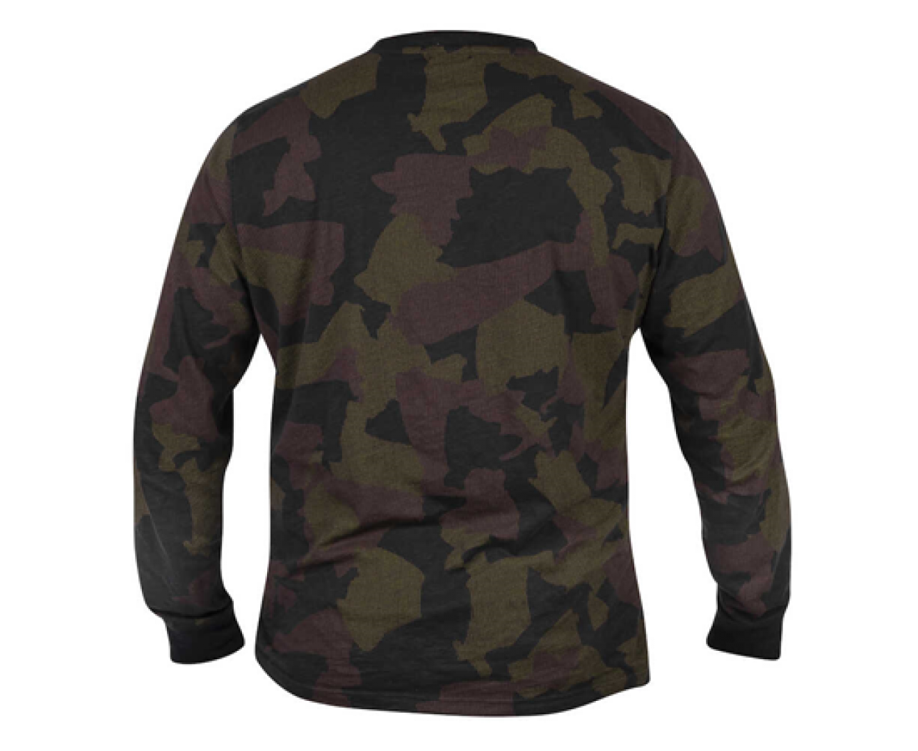 Avid Carp Distortion CAMO Lite T-Shirt - Long Sleeve