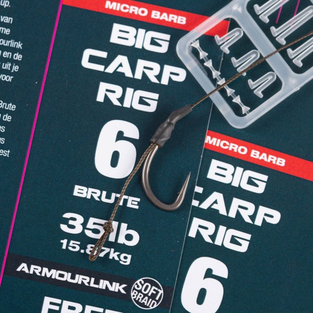 Nash Ready Rigs Big Carp Rig (Micro Barb)