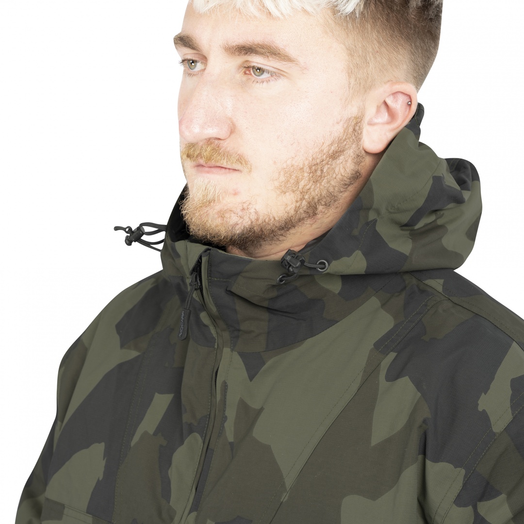 Avid Carp Ripstop Camo Pullover Jacket