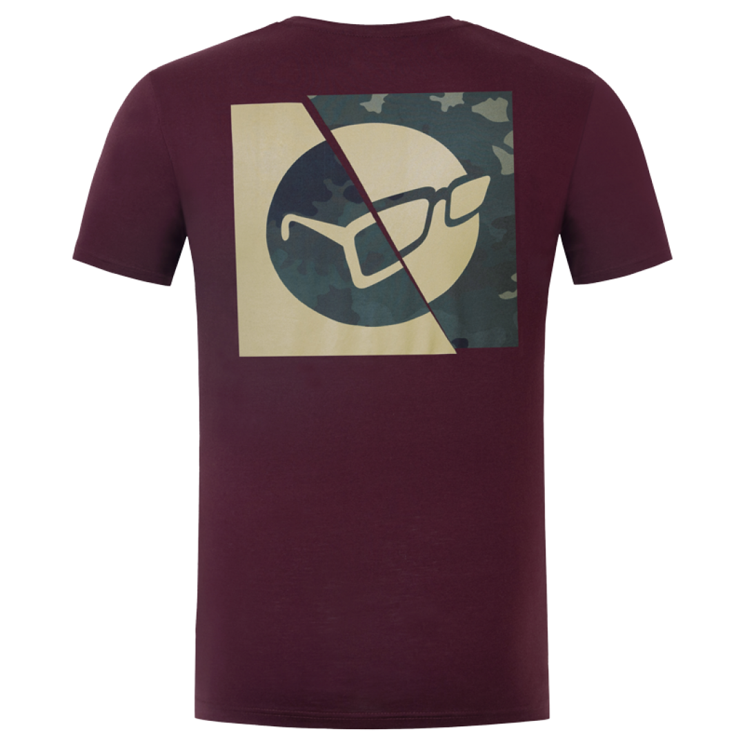 Korda LE Split Tee Burgundy